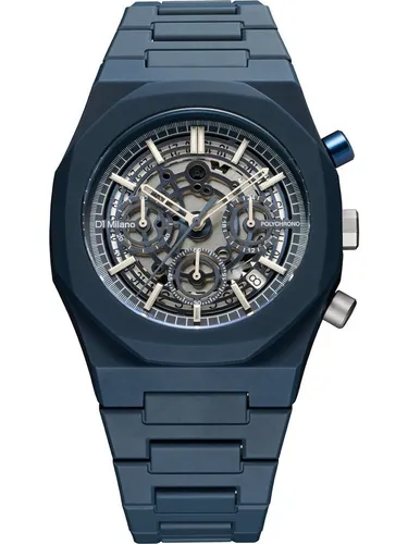 D1 Milano Quarzuhr PHBJ10 Herren Analog Uhr - Elegante D1 Milano Quarzuhr im modernen, dunklen Design. Mit präzisem Quarzwerk und robustem Mineralglas ist sie ideal für jeden Anlass – stilvoll und zuverlässig.