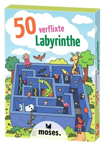 Nicola Berger | 50 verflixte Labyrinthe | Kreatives Spiel für Kinder
