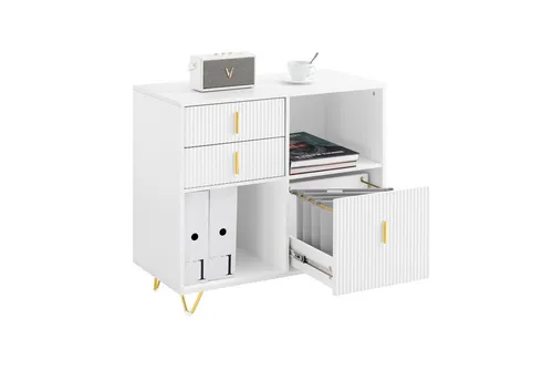 SoBuy Aktenschrank ASK11 in weiß von SoBuy