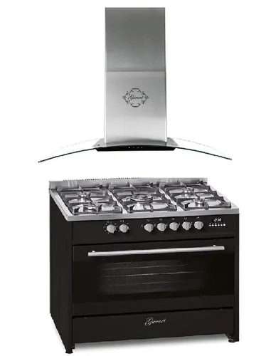 Gurari GCH 911 Gas Elektro Standherd 121L von Gurari