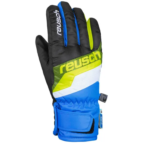 Reusch Kinder Dario R-tex Xt Handschuhe - Skihandschuhe, warm und wasserdicht durch R-Tex XT Membran, ideal für aktive Kinder im Schnee mit praktischem Klettverschluss.
