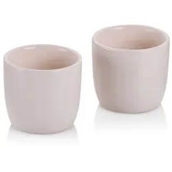 Eierbecher Bob Porzellan beige 2er Set 4,5cm 5,0cmØ