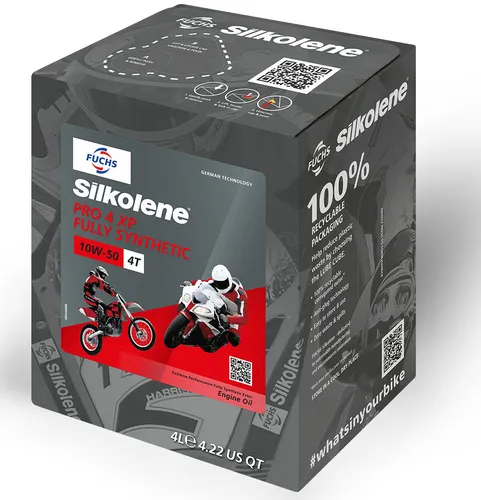 FUCHS SILKOLENE PRO 4 10W-50 XP Motoröl 4 Liter von FUCHS LUBRICANTS GERMANY GmbH