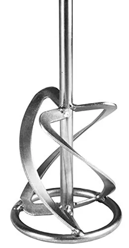 BERG MR LW 140 G Mörtelrührquirl mit linker Wendel, 140x600mm, M14-Aufnahme I Hohe Quatlität I Inkl. Sicherheitsring I I Effizientes Mischen I Für zähe Materialien