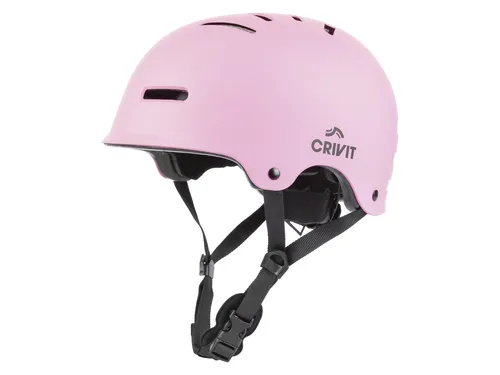 CRIVIT Kinder Inlinerhelm (Violett, L/XL) L/XL