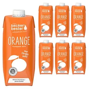 beckers bester Orange Direktsaft 6x 0,75 l