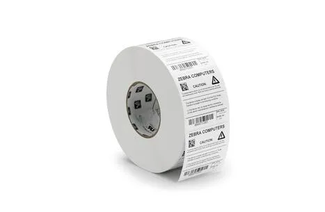 Zebra Z-Ultimate 3000T Etikettenrolle, 51x25mm, silber von Zebra