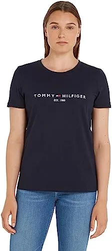 Produktbild Tommy Hilfiger Damen T-Shirt Kurzarm Heritage