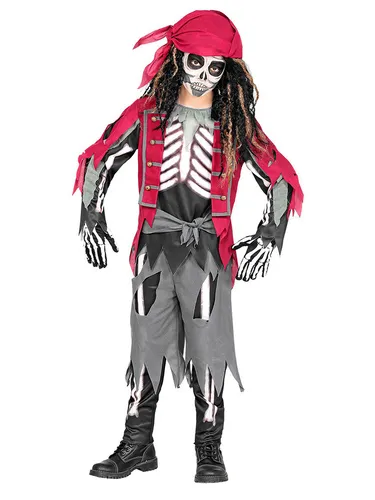 Piraten Skelett Pite Kinderkostüm
