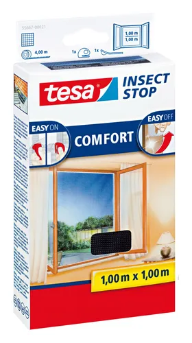 tesa Insect Stop Comfort Fliegengitter für Fenster von tesa