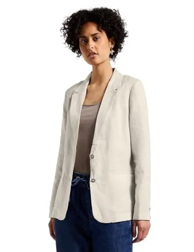 STREET ONE Jackenblazer mit Revers Kragen beige 34 in beige von Street One
