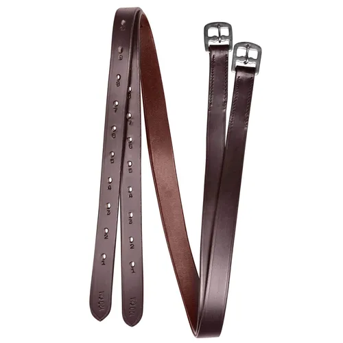 Waldhausen Braun 130 cm Steigbügelriemen Star Lederriemen