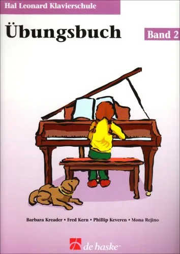 Hal Leonard Klavierschule Übungsbuch 2 | Klavier lernen für Fortgeschrittene | Übungsbuch mit Mitspiel-CD für effektives Üben | Klavierschule für junge Pianisten | Klavierbuch (PIANO)