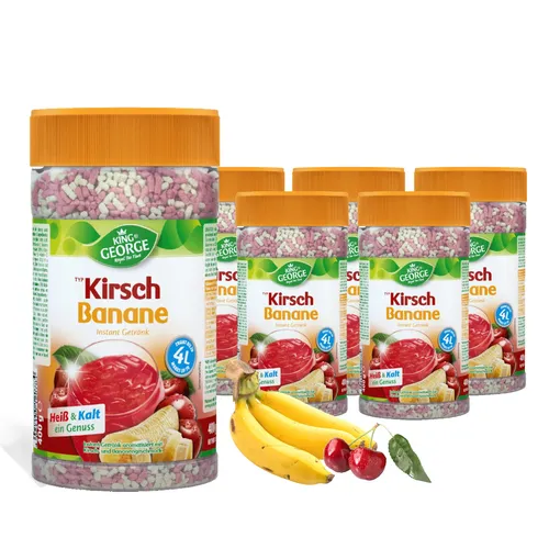 KING GEORGE KiBa Instant Teegetränk 6 x 400g von TSI Consumer Goods GmbH