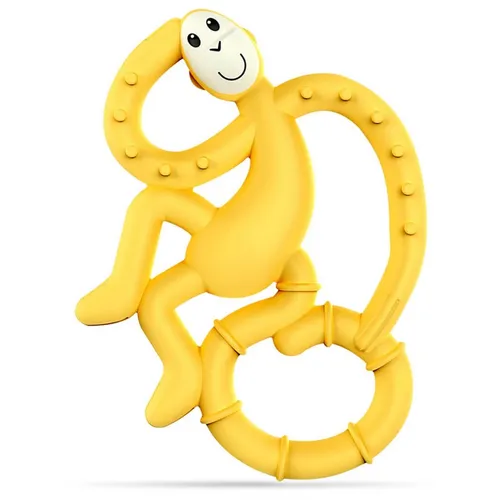 Matchstick Monkey Beißring Affe mini in gelb von Matchstick Monkey