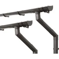 INEFA Dachrinnen Set für Gartenhaus in braun von INEFA