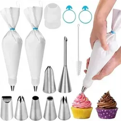 GLDFYYDS Spritzbeutel Set 14-teilig Edelstahl