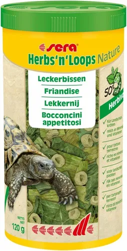  sera Herbs'n'Loops Nature 1l - für herbivore Reptilien 8,98 EUR/l