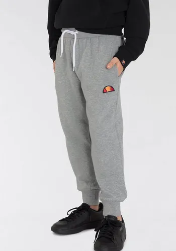 Ellesse Jogginghose COLINO JOG PANT JUNIOR grau 140/146 (10/11) - Sportliche Kinderhose aus 80% Baumwolle, mit elastischem Bund und praktischen Eingrifftaschen, ideal für Freizeit und Sport.