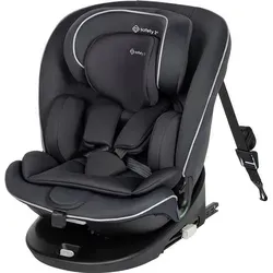 Safety 1st Saturn 360 i-Size, Autositz 360 Grad drehbar, 0–12 Jahre (40–150 cm), ISOFIX Kindersitz Auto, Baby Autositz, FlexiSpin-Drehung, 5 Li... - Schwarz