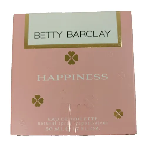 Betty Barclay Happiness Eau de Toilette Spray 50 ml - Eau de Toilette für Damen, erfrischender Duft mit fruchtigen Noten für ein Gefühl von Glück und Leichtigkeit.