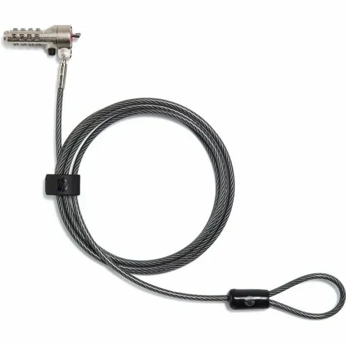 HP Essential Nano Combination Cable Lock (63B31AA) - Notebook Zubehör, schützt Ihre Geräte mit einem robusten und kompakten Kabelschloss für maximale Sicherheit unterwegs.