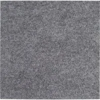 Andiamo Teppichfliese selbstklebend Grau 40 cm x 40 cm von Andiamo