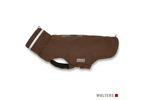 Wolters Outdoorjacke Modern Classic - Größe 24 cm, braun, wasserabweisend und ideal für windige Tage mit Ihrem Hund