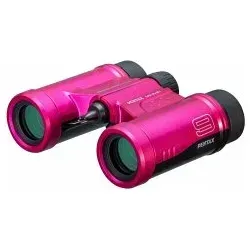 Pentax UD 9x21 pink - Superkompaktes Fernglas - Ferngläser: Ultra leichtes Design mit nur 195 g, ideal für Reisen und Naturbeobachtungen. Genießen Sie klare Sicht dank mehrfach vergüteter Linsen und Full Multi Coating.