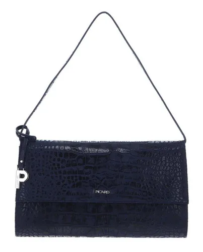 Picard Schultertasche Crossbody Bag aus echtem Rindsleder - Elegante Schultertasche aus hochwertigem Rindsleder mit abnehmbarem Schulterriemen, wandelbar zur Clutch - perfekt für jeden Anlass.