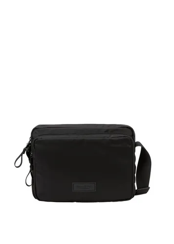 Marc O'Polo Gustav Crossbody Bag L - Verstellbare Umhängetasche in Schwarz - Stilvolle Umhängetasche für Herren, ideal für die Freizeit. Verstellbarer Trageriemen und praktischer Reißverschluss bieten Komfort und Funktionalität.