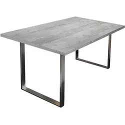 Mäusbacher Esstisch Steel 0546_200-100 P1+0546_F P2 D1048 - Tische & Stehtische – Moderner Esstisch mit robustem Stahlgestell und pflegeleichter Tischplatte, ideal für stilvolle Essbereiche.