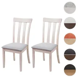 2er-Set Esszimmerstuhl HWC-G46 von Mendler