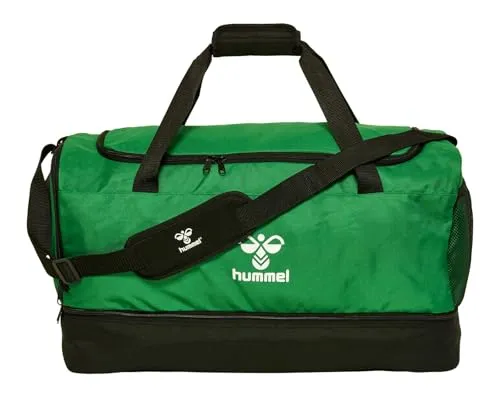 Hummel Sporttasche Core 2.0 Sports Bag L, 75 Liter, grün - Sonstige Sporttaschen mit praktischem Schuhfach und stabilisierendem Boden für optimalen Komfort und Organisation beim Sport.