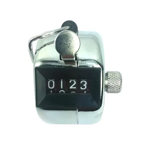 Handstückzähler aus Metal, Ereigniszähler, Einhand-Zähler