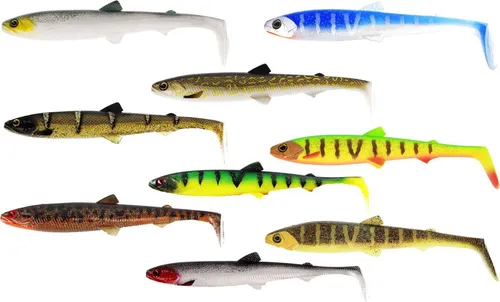 Westin Bullteez Shadtail 30cm 240g - 1 Gummifisch, Farbe:Cola Perch