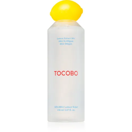 TOCOBO AHA BHA Lemon Toner aufhellendes Tonikum zum vereinheitlichen der Hauttöne 150 ml