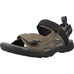Geox Terreno + Grip B Sandalen Grün EU 45 - Wanderschuhe mit hervorragendem Grip, Atmungsaktivität und urbanem Design – ideal für Abenteuer und Freizeit.