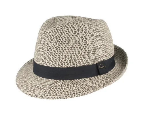 Göttmann Strohhut Trilby Onyx aus Papier blau L von Göttmann