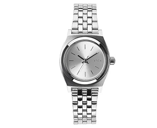 Nixon Damen-Armbanduhr XS Small Time Teller - Elegante Armbanduhr für Damen mit 26mm Gehäusedurchmesser, 100m Wasserresistenz und stylischem Edelstahl-Design für jeden Anlass.