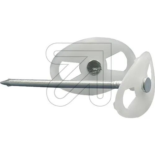 Nagelscheibe 25x38mm mit Nagel 3,5x70mm 100 Stk