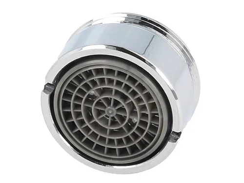 Dornbracht Strahlregler Luftsprudler M24x1, diebstahlsicher - Sanitärinstallation, hochwertiger Chrom-Luftsprudler für optimalen Wasserdurchfluss und Diebstahlschutz