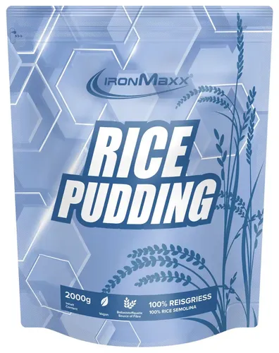 IronMaxx Instant Rice Pudding, 2000 g Beutel, Neutral von IronMaxx