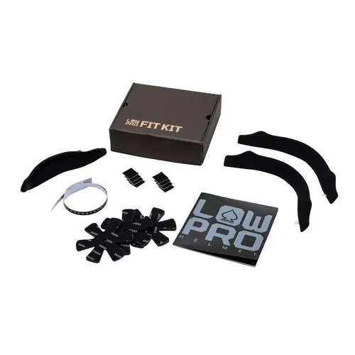 Pro-Tec Helm Low Pro Fit Kit 03743573 – Jethelm für Herren - Stylischer Jethelm in Schwarz, Größe S/M, aus strapazierfähigem Polyester. Ideal für den täglichen Einsatz und optimalen Tragekomfort.