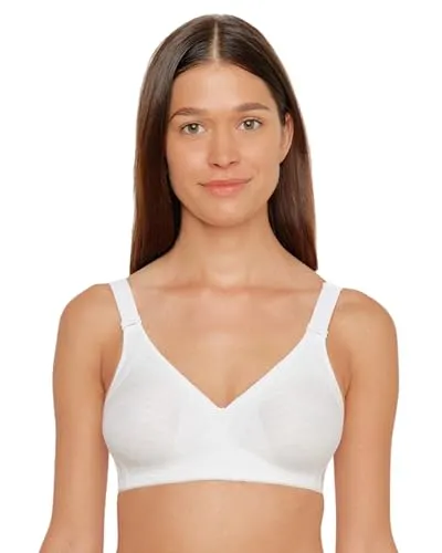 SUSA Damen Standard BH, Blickdicht, Weiß, G80 - Funktionsunterwäsche für große Größen mit stützenden Duo-Cups, bügellos für höchsten Tragekomfort und Bewegungsfreiheit – ideal für jeden Tag!