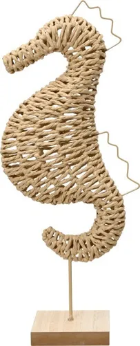 Kaemingk Tisch-Deko Seepferdchen 42 cm braun  Dekofigur