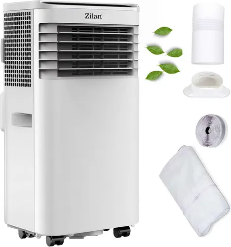 Zilan 3-in-1-Klimagerät, Luftkühlung - Entfeuchtung - Heizen, geeignet für 45 m² Räume