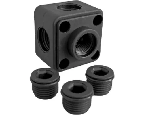 Aircraft Dose Aircraft 2150212 Luftverteilerdose Kunststoff 4 x 1/2''