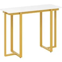 Konsolentische Gold von Costway