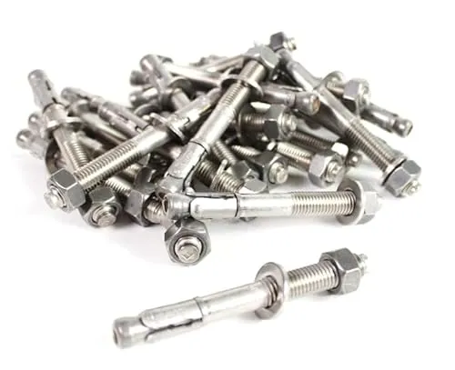 myMAW Schwerlastdübel M12 - 25 Stück Edelstahl A4 - Ankerbolzen aus Edelstahl A4, ideal für schwere Lasten, mit einer Klemmdicke von 15-35 mm und einfacher Montage durch reduziertes Bohrmaß.